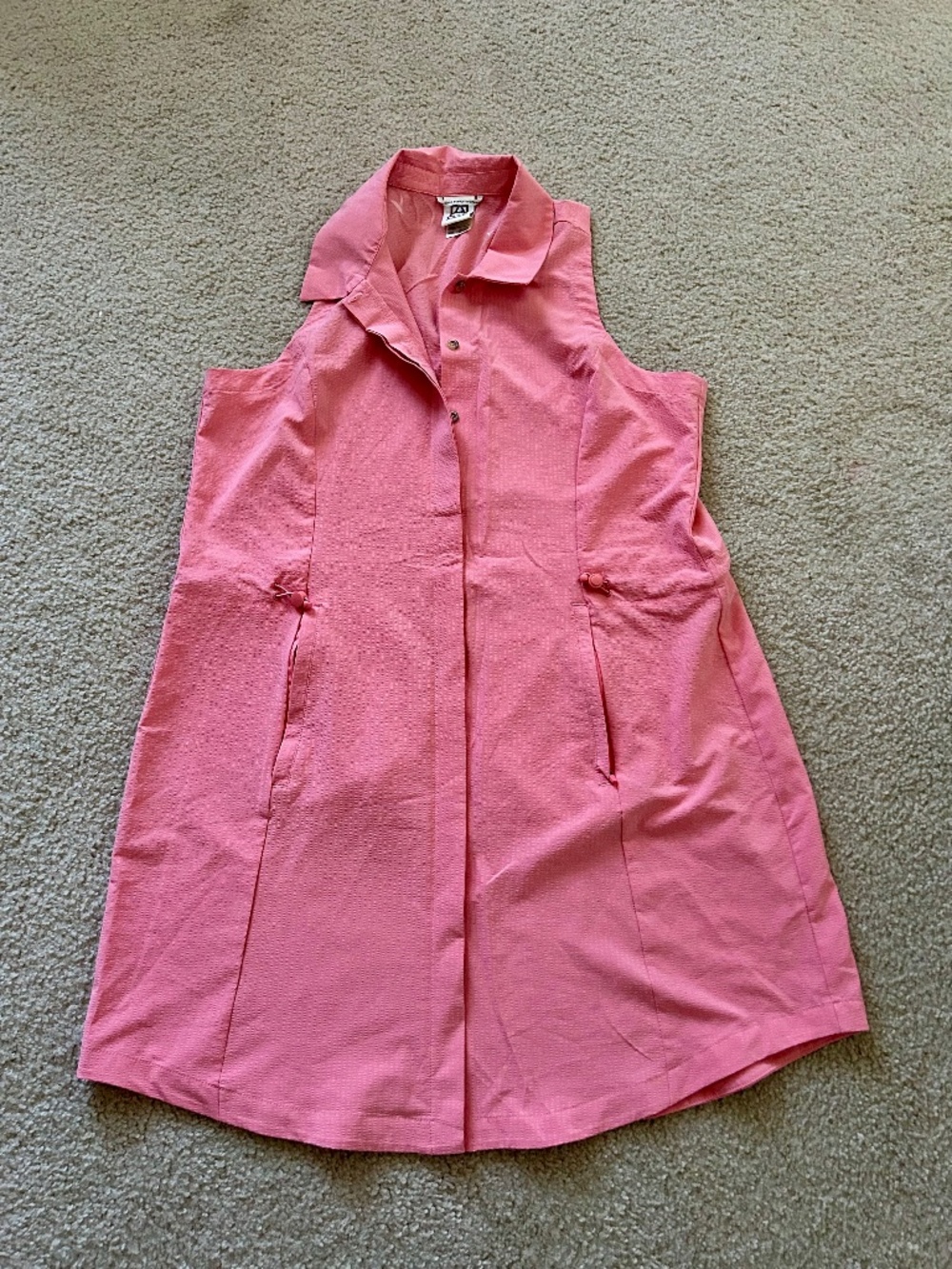 Avalanche Outdoor Cresda Hiking/Tennis Dress XXL Blush Pink Woven Stretch